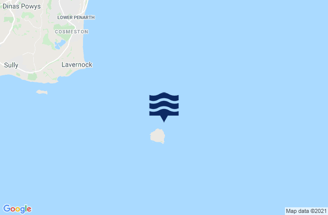 Mapa de mareas Flat Holm, United Kingdom