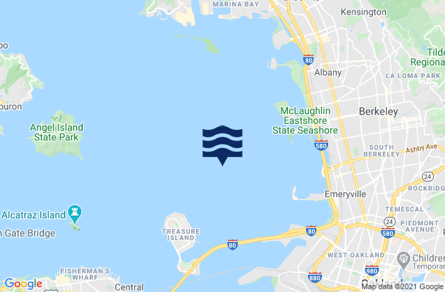 Mapa de mareas Fleming Point 1.7 mi SW, United States