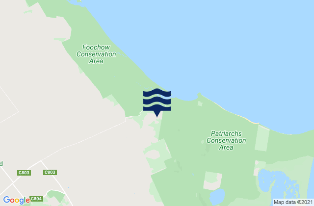 Mapa de mareas Flinders, Australia