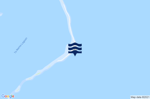Mapa de mareas Fongafale, Tuvalu