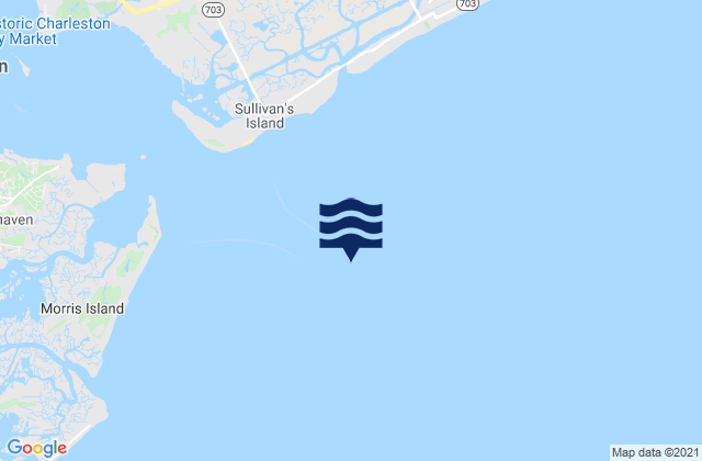 Mapa de mareas Fort Sumter Range Buoy 14, United States