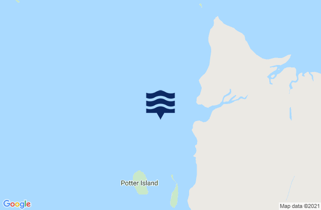 Mapa de mareas Fortescue Road, Australia