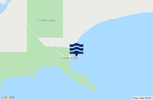 Mapa de mareas Fowlers Bay, Australia