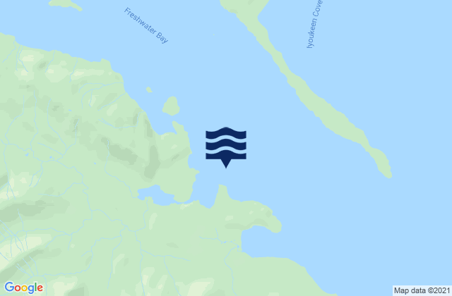 Mapa de mareas Freshwater Bay Chichagof Island, United States