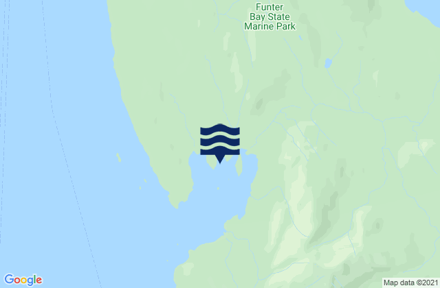Mapa de mareas Funter (Funter Bay), United States