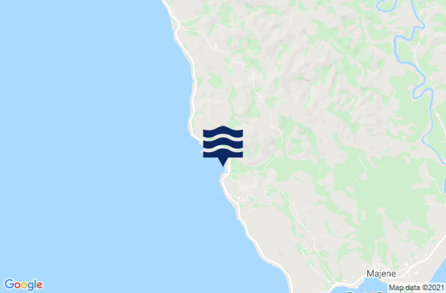 Mapa de mareas Galunggalung, Indonesia