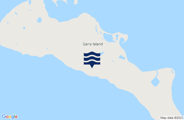 Mapa de mareas Garry Island, United States
