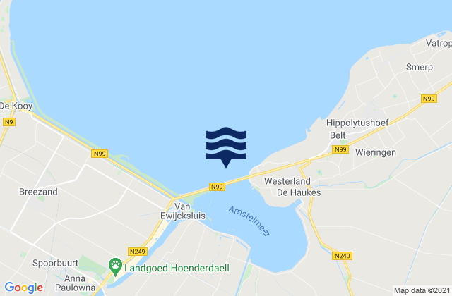 Mapa de mareas Gemeente Hollands Kroon, Netherlands