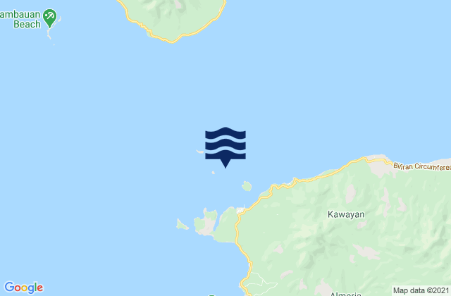 Mapa de mareas Genuruan Island (Biliran Island), Philippines