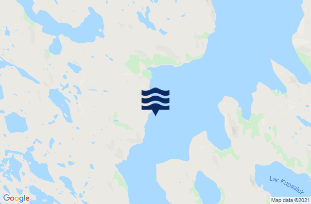 Mapa de mareas George River (derived), Canada