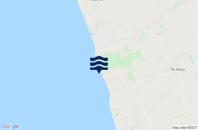 Mapa de mareas Gibson Beach, New Zealand
