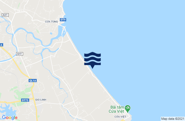 Mapa de mareas Gio Linh, Vietnam