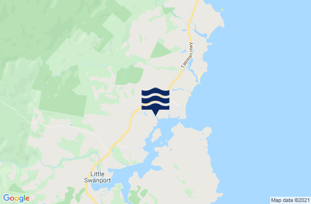 Mapa de mareas Glamorgan/Spring Bay, Australia