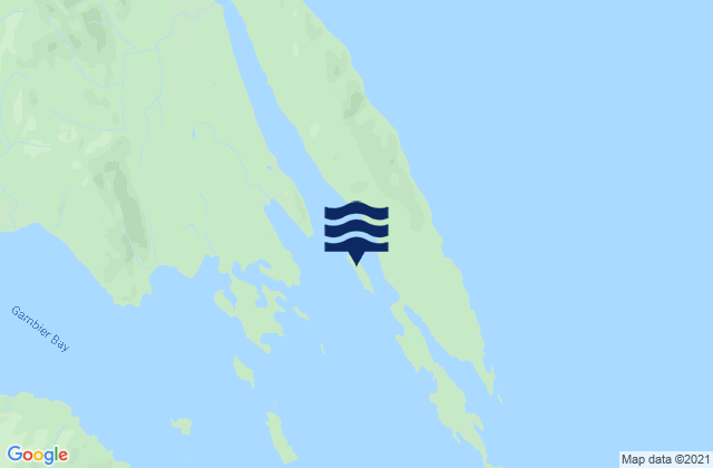 Mapa de mareas Good Island, United States