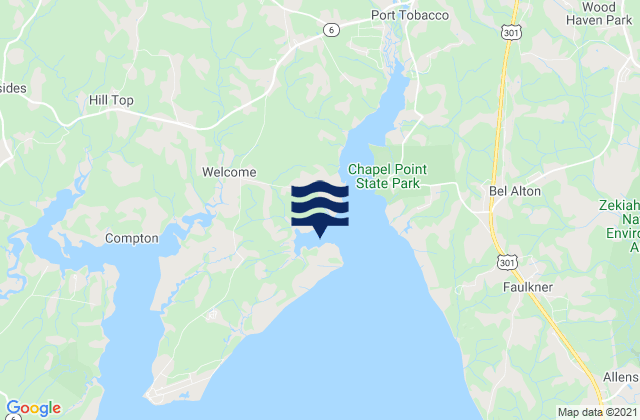 Mapa de mareas Goose Bay, United States