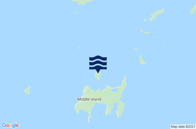 Mapa de mareas Goose Island, Australia