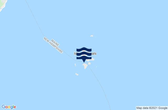 Mapa de mareas Gosport Harbor (Isles Of Shoals), United States