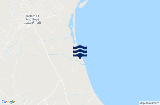 Mapa de mareas Gouvernorat de l’Ariana, Tunisia