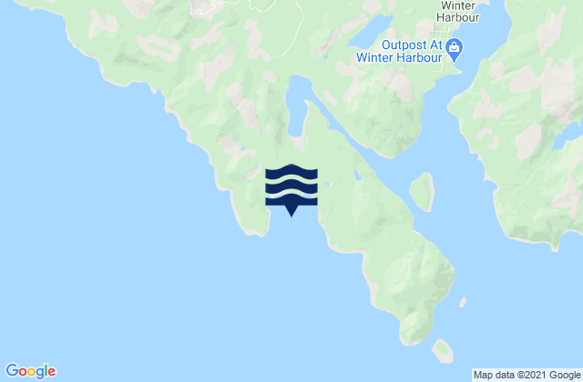 Mapa de mareas Grant Bay, Canada