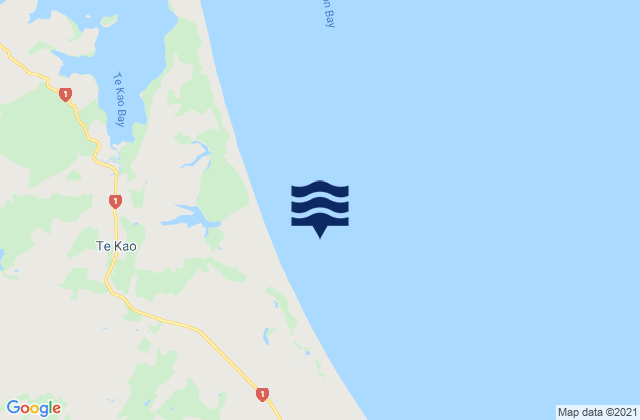 Mapa de mareas Great Exhibition Bay, New Zealand