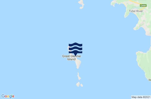 Mapa de mareas Great Glennie Island, Australia