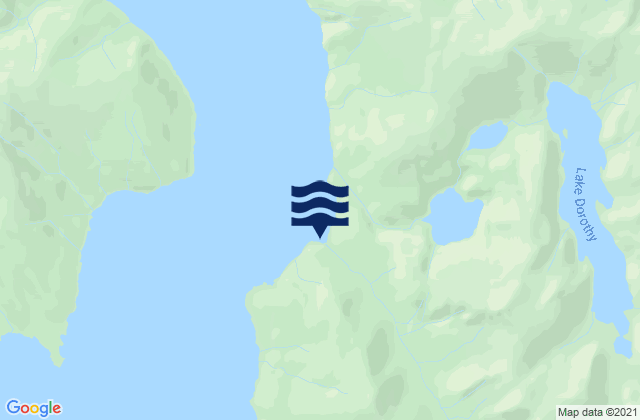 Mapa de mareas Greely Point Taku Inlet, United States