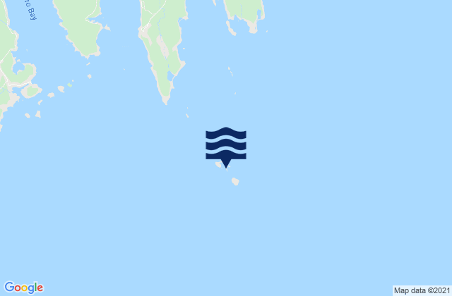 Mapa de mareas Green Island (Petit Manan Bar), United States