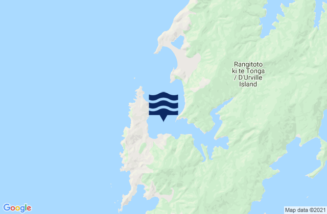 Mapa de mareas Greville Harbour, New Zealand