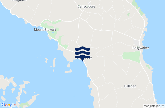Mapa de mareas Greyabbey, United Kingdom