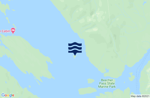 Mapa de mareas Grief Island, United States