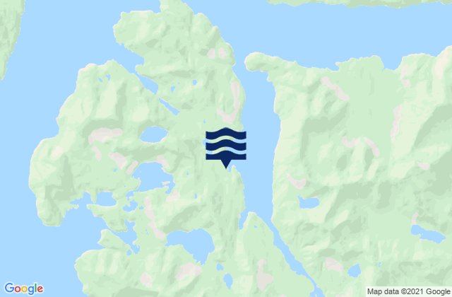 Mapa de mareas Griffin Passage, Canada