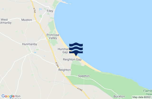 Mapa de mareas Grindale, United Kingdom