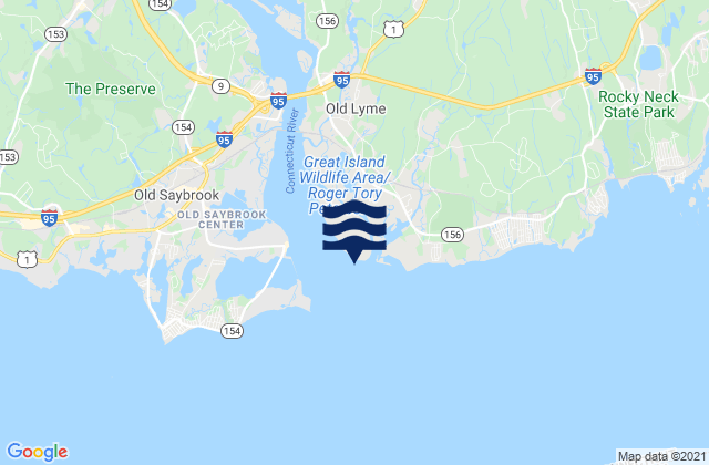 Mapa de mareas Griswold Point, United States