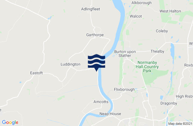 Mapa de mareas Grove Port, United Kingdom
