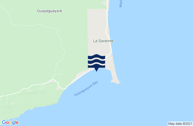 Mapa de mareas Guayaguayare Bay, Trinidad and Tobago