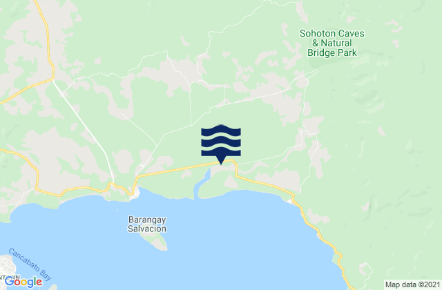Mapa de mareas Guirang, Philippines