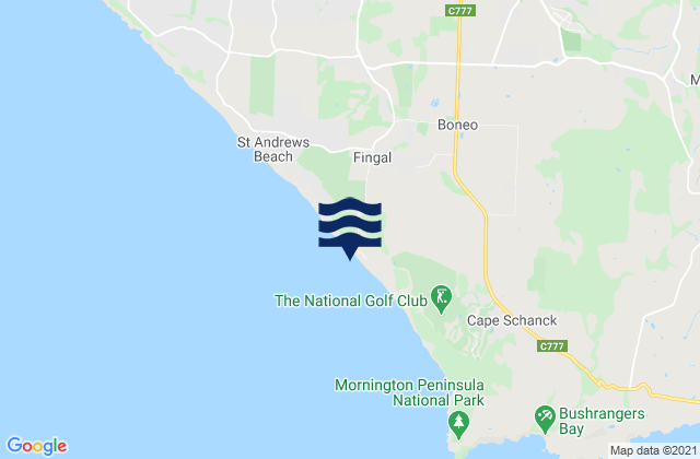 Mapa de mareas Gunnamatta, Australia