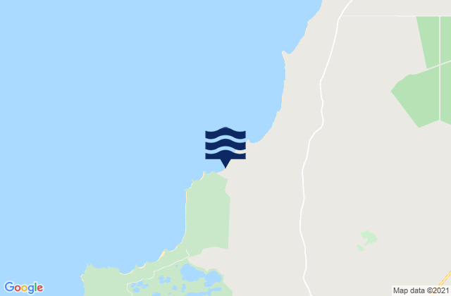 Mapa de mareas Gym Beach, Australia