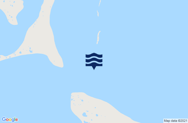 Mapa de mareas Hague Channel, United States