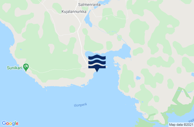Mapa de mareas Hailuoto, Finland