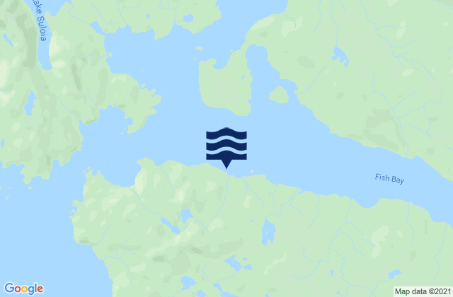 Mapa de mareas Haley Anchorage (Fish Bay), United States