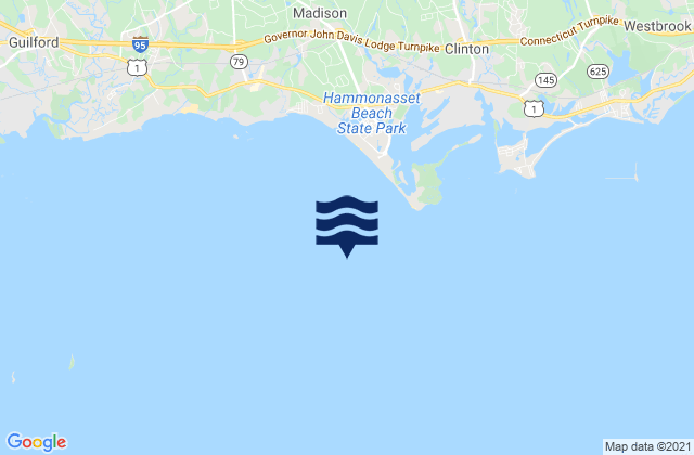 Mapa de mareas Hammonasset Point 1.2 miles SW of, United States