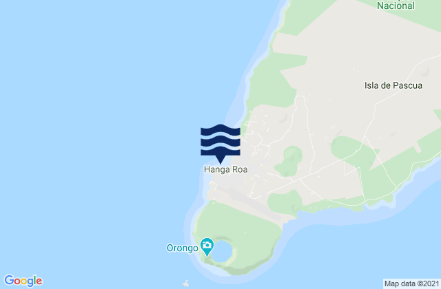 Mapa de mareas Hanga Roa, Chile