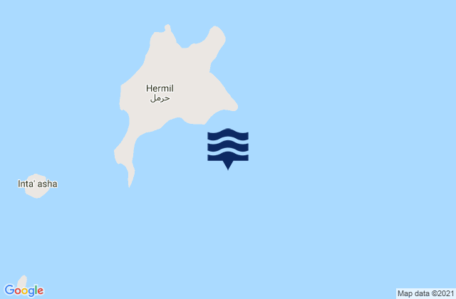 Mapa de mareas Harmil Island, Eritrea