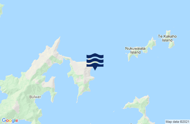 Mapa de mareas Harris Bay, New Zealand