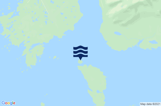 Mapa de mareas Harris Island, United States