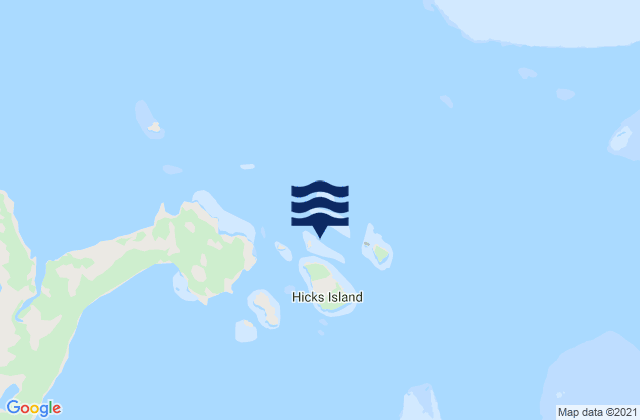 Mapa de mareas Harvey Island, Australia