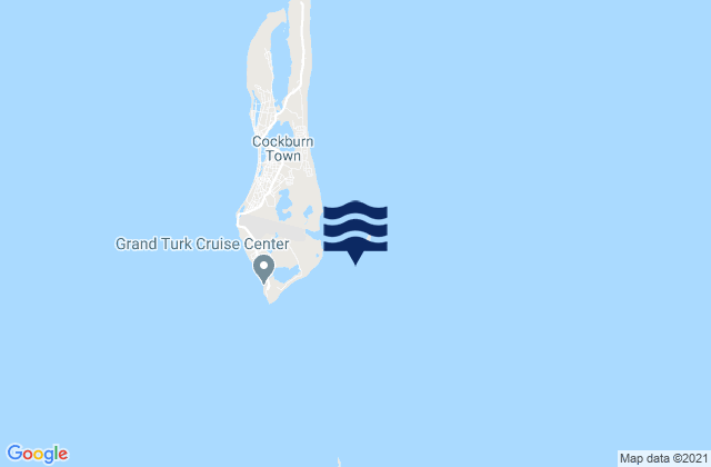 Mapa de mareas Hawks Nest Anchorage (Turks Islands), Dominican Republic