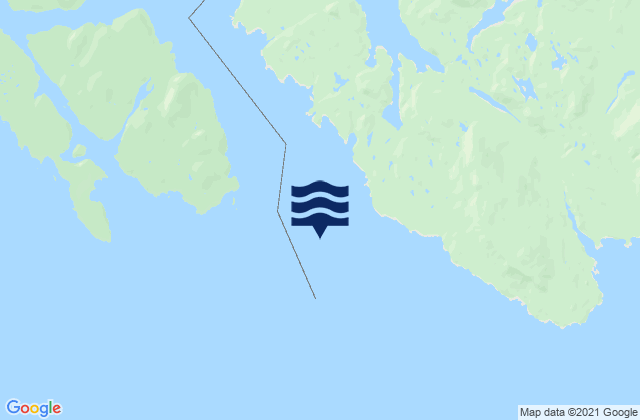 Mapa de mareas Haystack Island, Canada