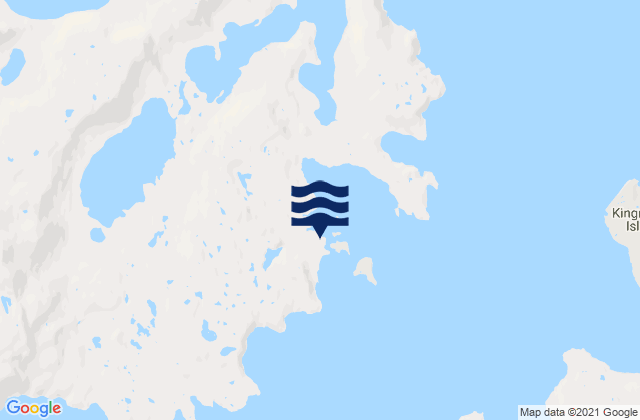 Mapa de mareas Hebron, Canada